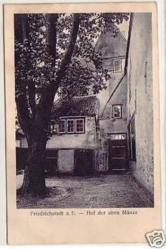 28263 Ak Friedrichstadt a.E. Hof der alten Münze 1937