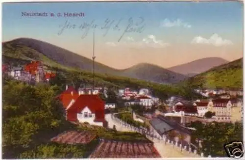 20771 Ak Neustadt an der Haardt Totalansicht um 1930