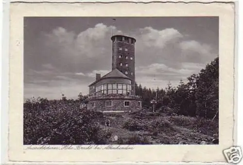 12964 Ak Aussichtsturm Hohe Bracht bei Altenkunden 1936