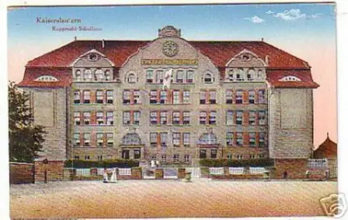 12230 Ak Kaiserslautern Rupprecht Schulhaus um 1910