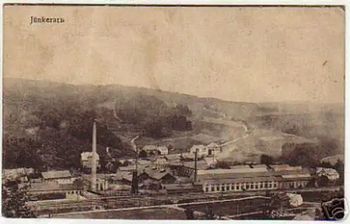 11223 Ak Jünkerath Totalansicht mit Fabrik 1918