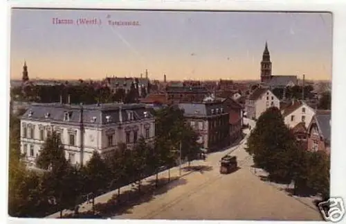 20390 Ak Hamm in Westfalen Totalansicht um 1910