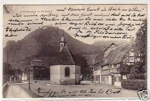 30164 Ak alte Kapelle in Rhöndorf 1912