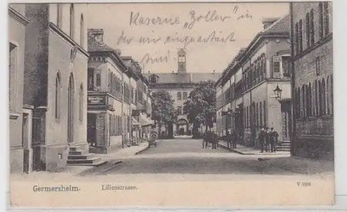 33026 Ak Germersheim Lilienstrasse 1908