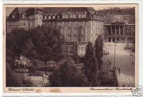 30635 Ak Wuppertal Elberfeld Hauptbahnhof 1932