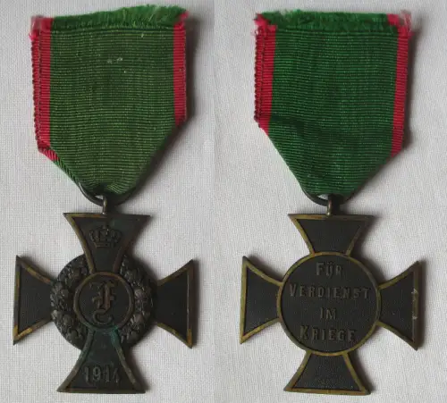Friedrich Kreuz 1914 Anhalt Herzog Friedrich II 1. Weltkrieg (102187)