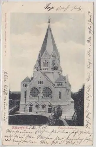 49609 Ak Elberfeld Friedhofskirche 1909