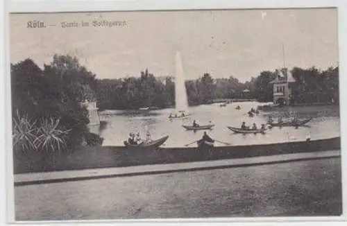 48725 Ak Köln Partie im Volksgarten 1905