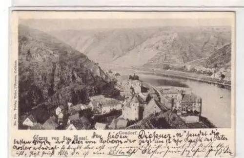 49010 Ak Gondorf Gruss von der Mosel 1902