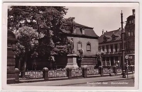 66881 Ak Neunkirchen Saar Stummdenkmal 1938