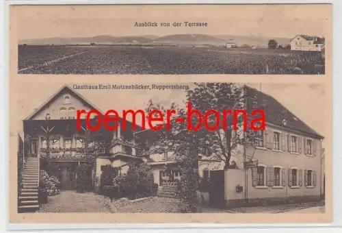 70950 Mehrbild Ak Ruppertsberg Gasthaus Emil Motzenbäcker 1918