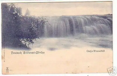 12309 Ak Deutsch Südwest Afrika Outjo Wasserfall um1900