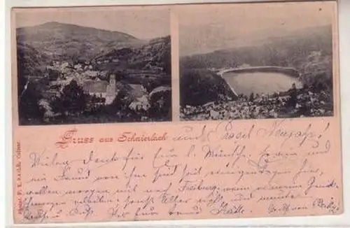 54960 Mehrbild Ak Gruß aus Schnierlach Szamotuly 1899