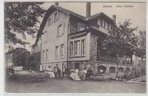 07868 Ak Donon im Elsass Hotel Velleda 1913