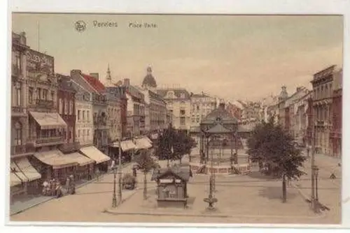 35895 Ak Verviers Belgien Place Verte um 1918