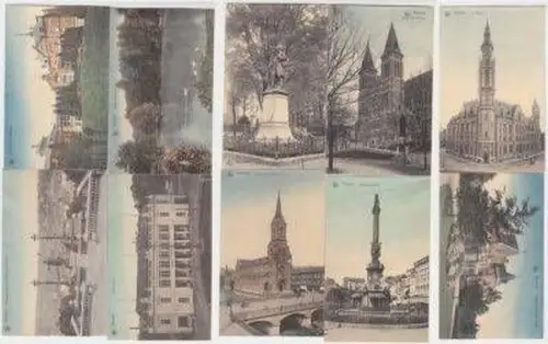17537/10 Ak Verviers Belgien Stadtansichten um 1918