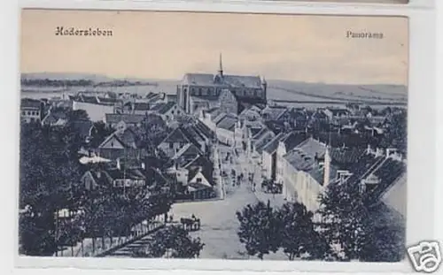 34331 Ak Hadersleben Dänemark Panorama um 1910