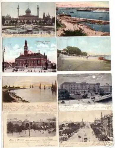 12422/8 Ak Kobenhagen Dänemark Stadtansichten um 1905