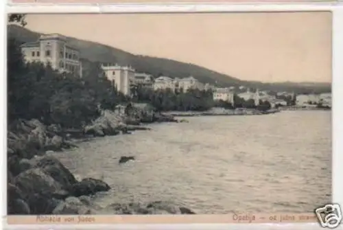 30466 Ak Abbazia in Italien von Süden um 1910
