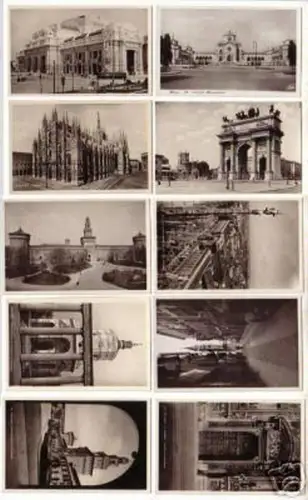 03907/10 Ak Mailand Milano Italien um 1940