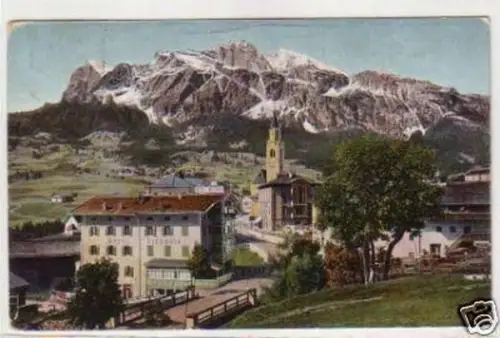 31067 Ak Italien Cortina gegen Tofana 1910