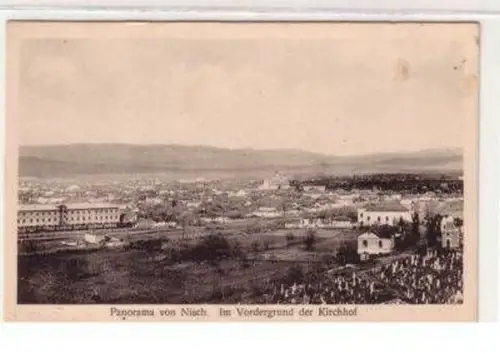 46405 Ak Nisch Nis Serbien Panorama 1916