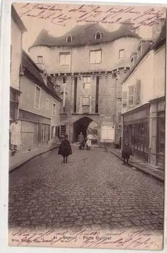 54753 Ak Semur Frankreich France Porte Guillier 1906