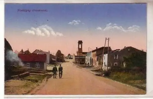 55103 Feldpost Ak Nonhigny (Frankreich) Zerstörungen im 1. Weltkrieg 1916