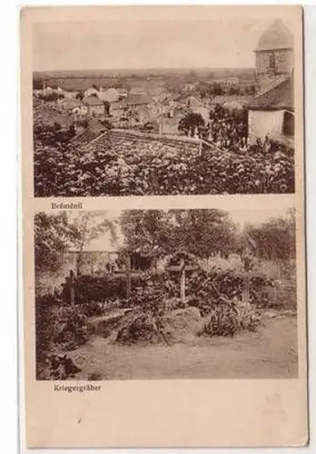55247 Mehrbild Ak Bréménil Frankreich France Kriegergräber 1916