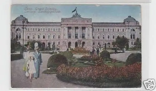 03123 Ak Lemberg Ukraine Landtagsgebäude 1917
