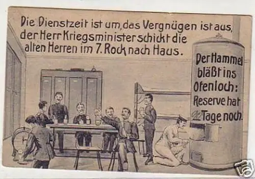 25331 Reservistika Ak Reserve hat noch 90 Tage 1908