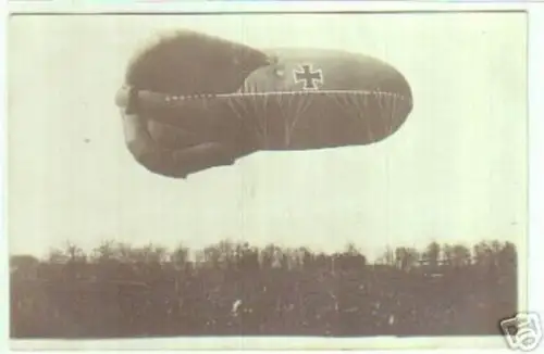 14328 Foto Ak Fesselballon 1.Weltkrieg um 1915