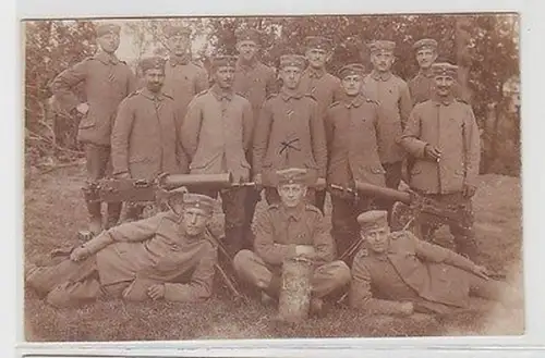 62951 Foto Ak Maschinengewehr Kompanie im 1. Weltkrieg