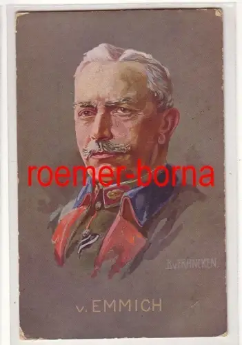 80179 Feldpost Ak General von Emmich Heerführer im 1. Weltkrieg