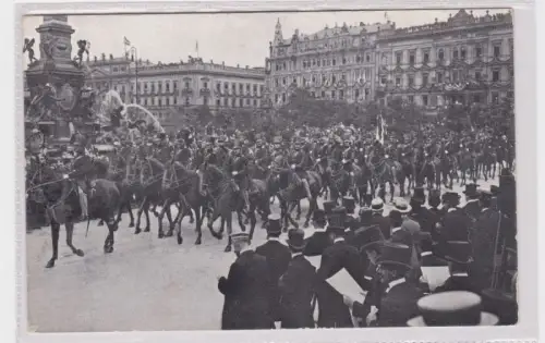 87717 AK Leipzig - Historischer Festzug zur Universitäts-Jubelfeier am 30.7.1909
