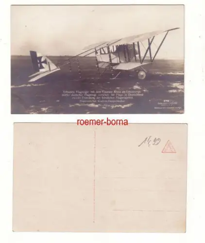 79927 Foto Ak Erbeutete Flugzeuge: Französischer Codron-Doppeldecker um 1915