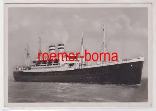 85174 Foto Ak Schnelldampfer 'HANSA' Norddeutsche Lloyd um 1930