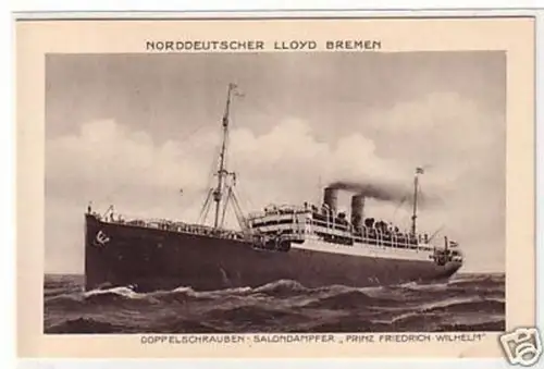 23034 Ak Salondampfer "Prinz Friedrich Wilhelm" um 1920