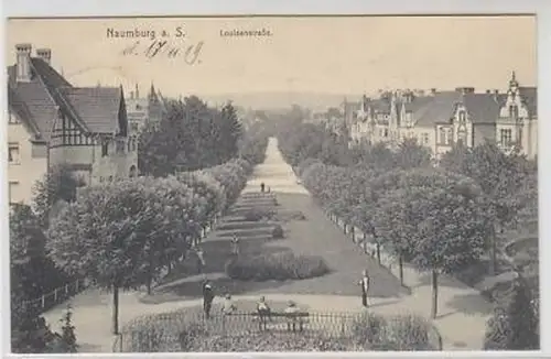 44396 Ak Naumburg an der Saale Louisenstraße 1908