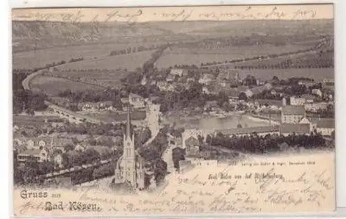 48284 Ak Gruss aus Bad Kösen Totalansicht 1899