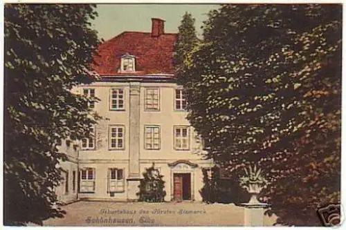 14937 Ak Schönhausen Bismarcks Geburtshaus 1909