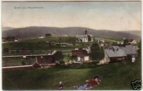 14499 AK Gruß aus Rautenkranz Totalansicht 1911