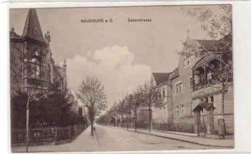 48551 Ak Naumburg a. Saale Sedanstrasse um 1910