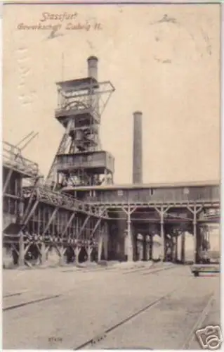 14596 Ak Stassfurt Gewerkschaft Ludwig II 1909