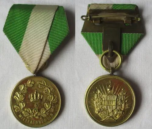 bronze Medaille Sachsen Militärvereinsbund "Gott mit Uns" (172276)