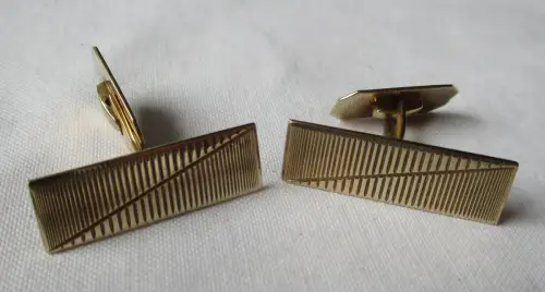 elegante Manschettenknöpfe 333er Gold Art Déco Stil (160488)