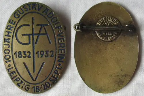 altes Abzeichen Leipzig 100 Jahre Gustav Adolf Verein 1832-1932 (171854)