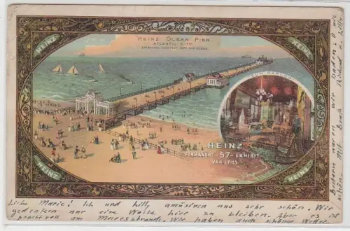 62691 Ak Atlantic City Heinz Ocean Pier 1908