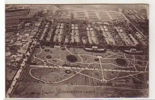 32232 Feldpost Ak Lockstedter Lager Luftbild 1916