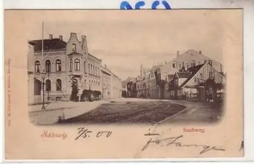 53524 Ak Schleswig Stadtweg 1900
